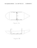 Removable cargo pod with lifting mechanism and open top diagram and image