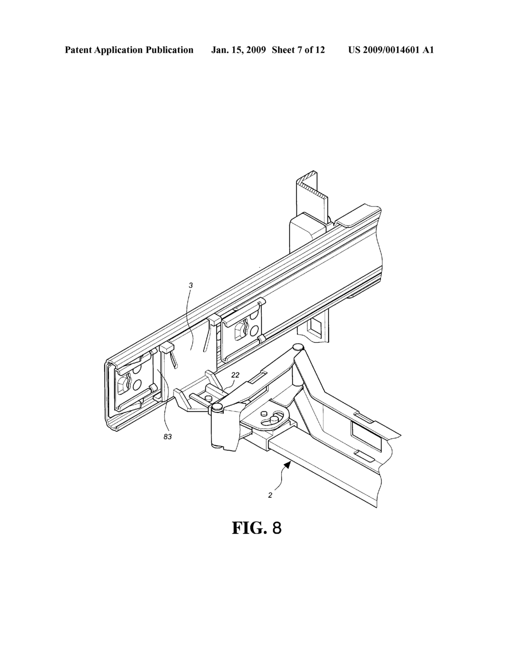 CABLE MANAGEMENT ARM CONNECTION SYSTEM - diagram, schematic, and image 08