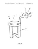 Drink holding device diagram and image