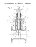 Shut-off fitting diagram and image