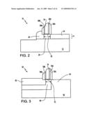 MOSFET WITH LATERALLY GRADED CHANNEL REGION AND METHOD FOR MANUFACTURING SAME diagram and image