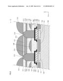 SOLID STATE IMAGING DEVICE IN WHICH A PLURALITY OF IMAGING PIXELS ARE ARRANGED TWO-DIMENSIONALLY, AND A MANUFACTURING METHOD FOR THE SOLID STATE IMAGING DEVICE diagram and image