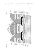 SOLID STATE IMAGING DEVICE IN WHICH A PLURALITY OF IMAGING PIXELS ARE ARRANGED TWO-DIMENSIONALLY, AND A MANUFACTURING METHOD FOR THE SOLID STATE IMAGING DEVICE diagram and image