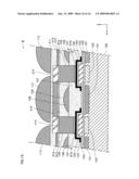 SOLID STATE IMAGING DEVICE IN WHICH A PLURALITY OF IMAGING PIXELS ARE ARRANGED TWO-DIMENSIONALLY, AND A MANUFACTURING METHOD FOR THE SOLID STATE IMAGING DEVICE diagram and image