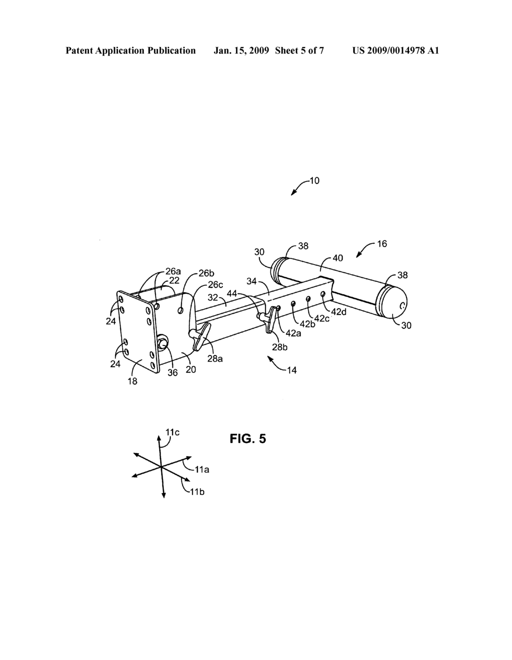 Mounted, multi-angle, extendable step - diagram, schematic, and image 06