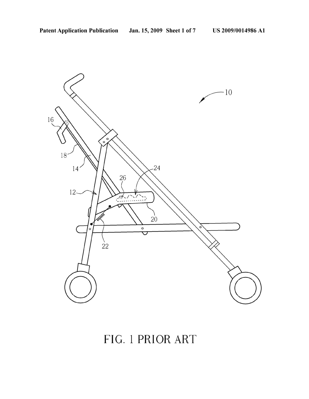 STROLLER AND BACKREST RECLINE DEVICE THEREOF - diagram, schematic, and image 02