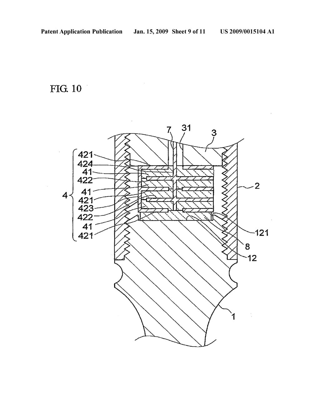 ULTRASONIC TRANSDUCER AND ULTRASONIC APPARATUS HAVING THE SAME - diagram, schematic, and image 10