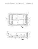 Packaging for piezoelectric resonator diagram and image