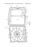 HEAT DISSIPATION DEVICE FOR ELECTRONICS CABINET diagram and image