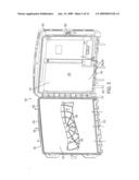 HEAT DISSIPATION DEVICE FOR ELECTRONICS CABINET diagram and image