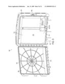 HEAT DISSIPATION DEVICE FOR ELECTRONICS CABINET diagram and image