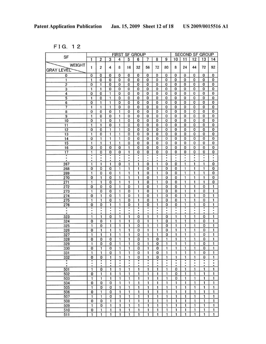 DISPLAY DEVICE AND METHOD OF DRIVING THE SAME - diagram, schematic, and image 13