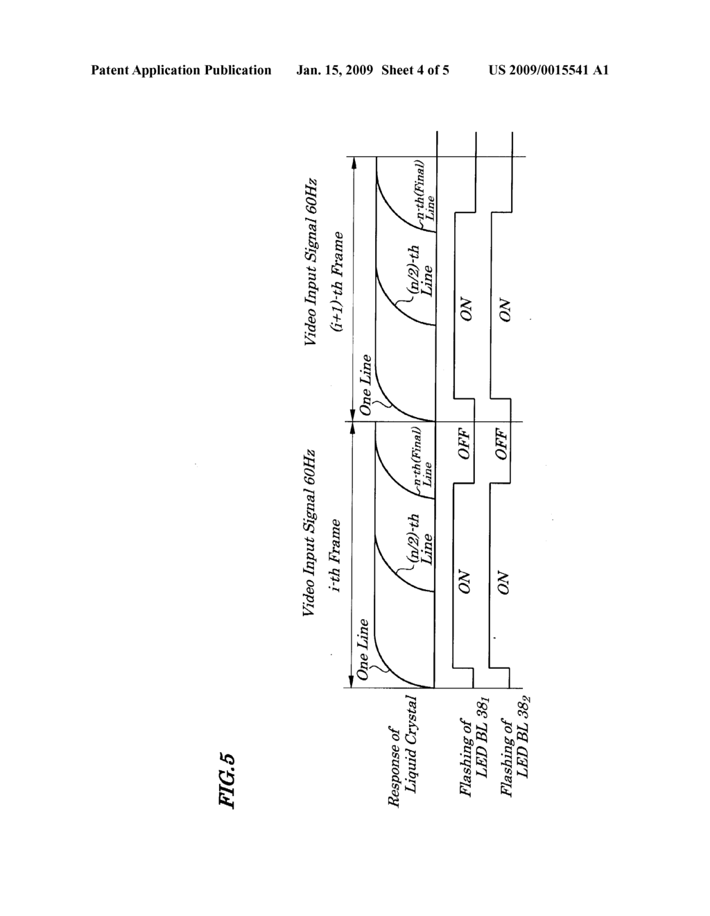 BACKLIGHT DRIVING METHOD OF LIQUID CRYSTAL DISPLAY DEVICE, BACKLIGHT DRIVING DEVICE, AND LIQUID CRYSTAL DISPLAY DEVICE - diagram, schematic, and image 05