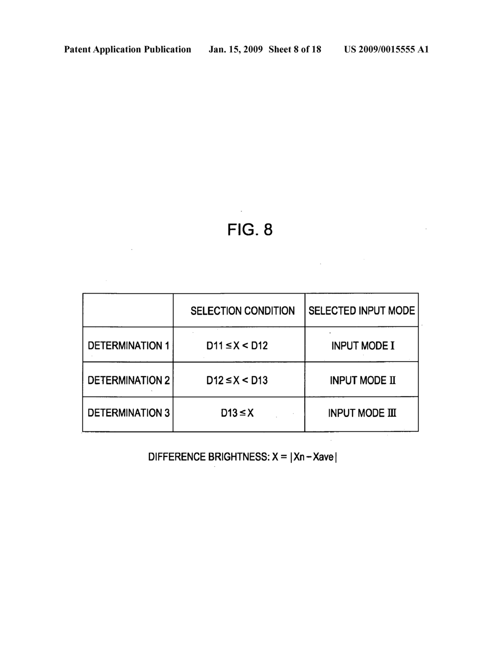 INPUT DEVICE, STORAGE MEDIUM, INFORMATION INPUT METHOD, AND ELECTRONIC APPARATUS - diagram, schematic, and image 09