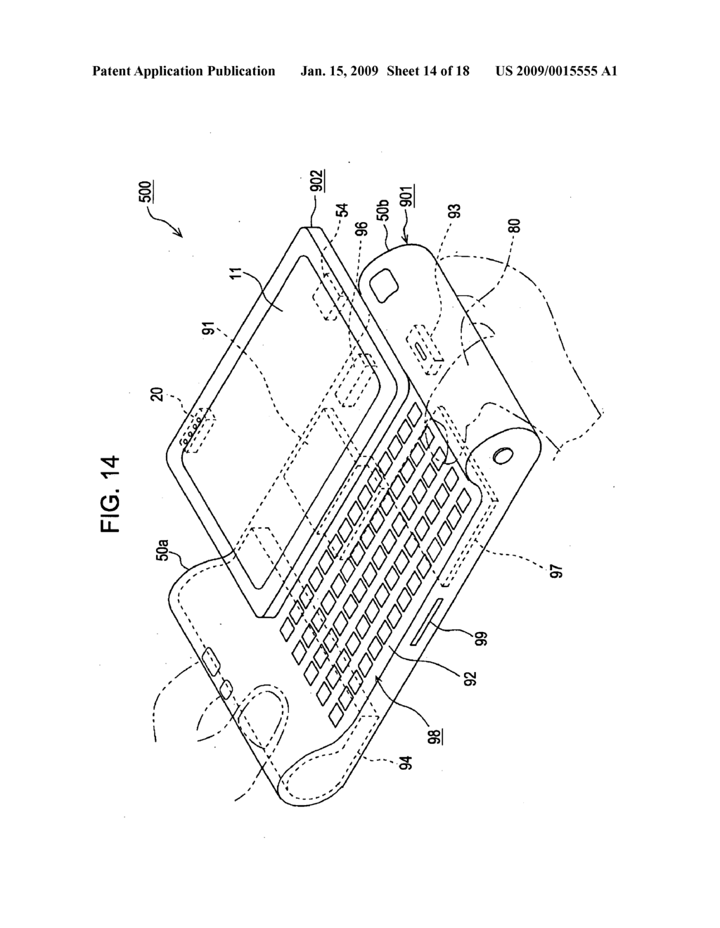 INPUT DEVICE, STORAGE MEDIUM, INFORMATION INPUT METHOD, AND ELECTRONIC APPARATUS - diagram, schematic, and image 15