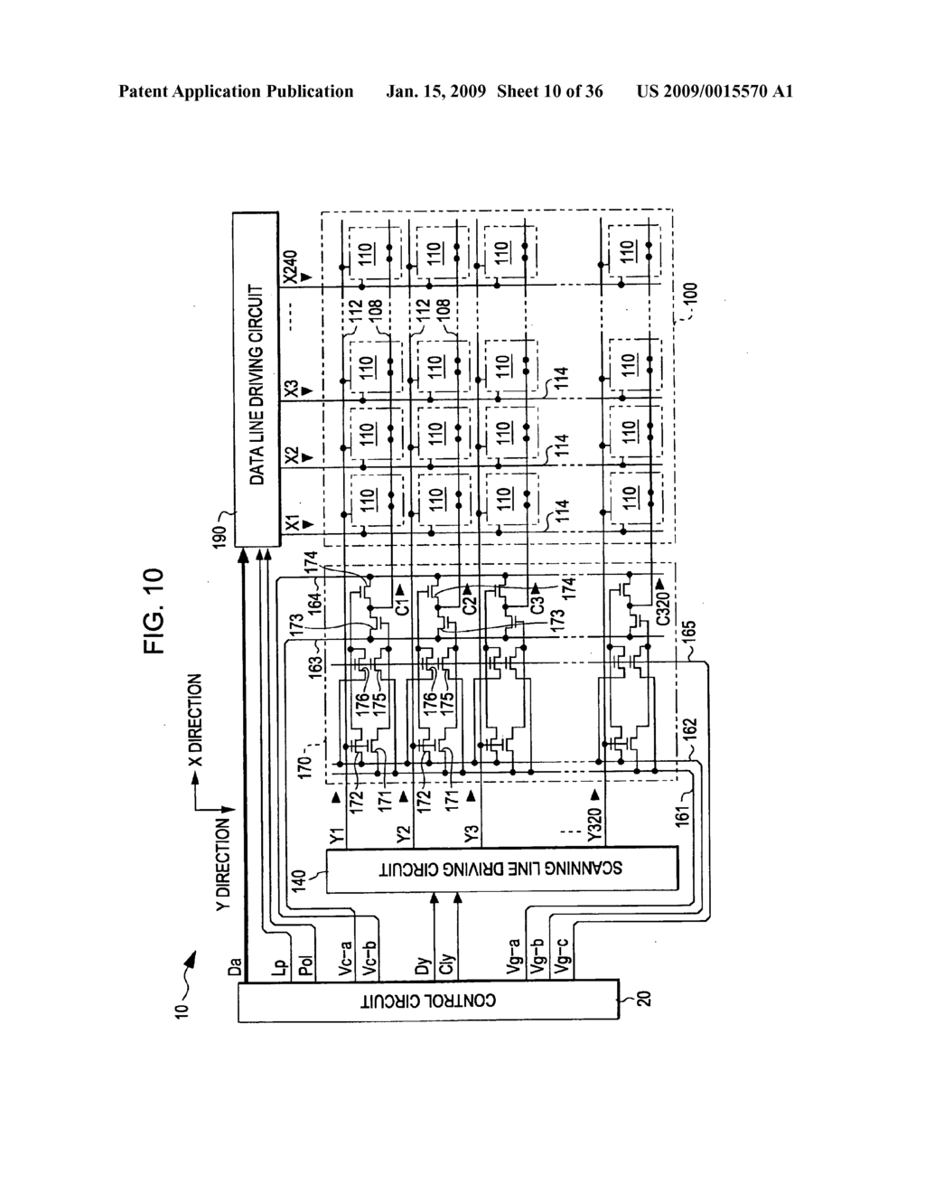 ELECTRO-OPTICAL DEVICE, DRIVING CIRCUIT, AND ELECTRONIC APPARATUS - diagram, schematic, and image 11