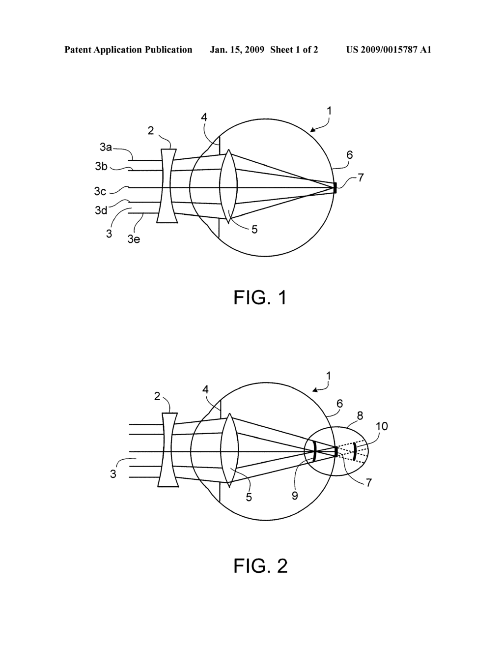 APPARATUS AND METHOD FOR DETERMINING AN EYEGLASS PRESCRIPTION FOR A VISION DEFECT OF AN EYE - diagram, schematic, and image 02