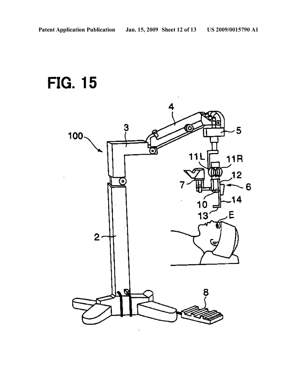 Surgical microscope apparatus - diagram, schematic, and image 13