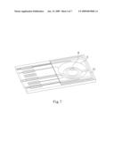 MINIATURE SURFACE PLASMON RESONANCE SENSOR CHIP diagram and image