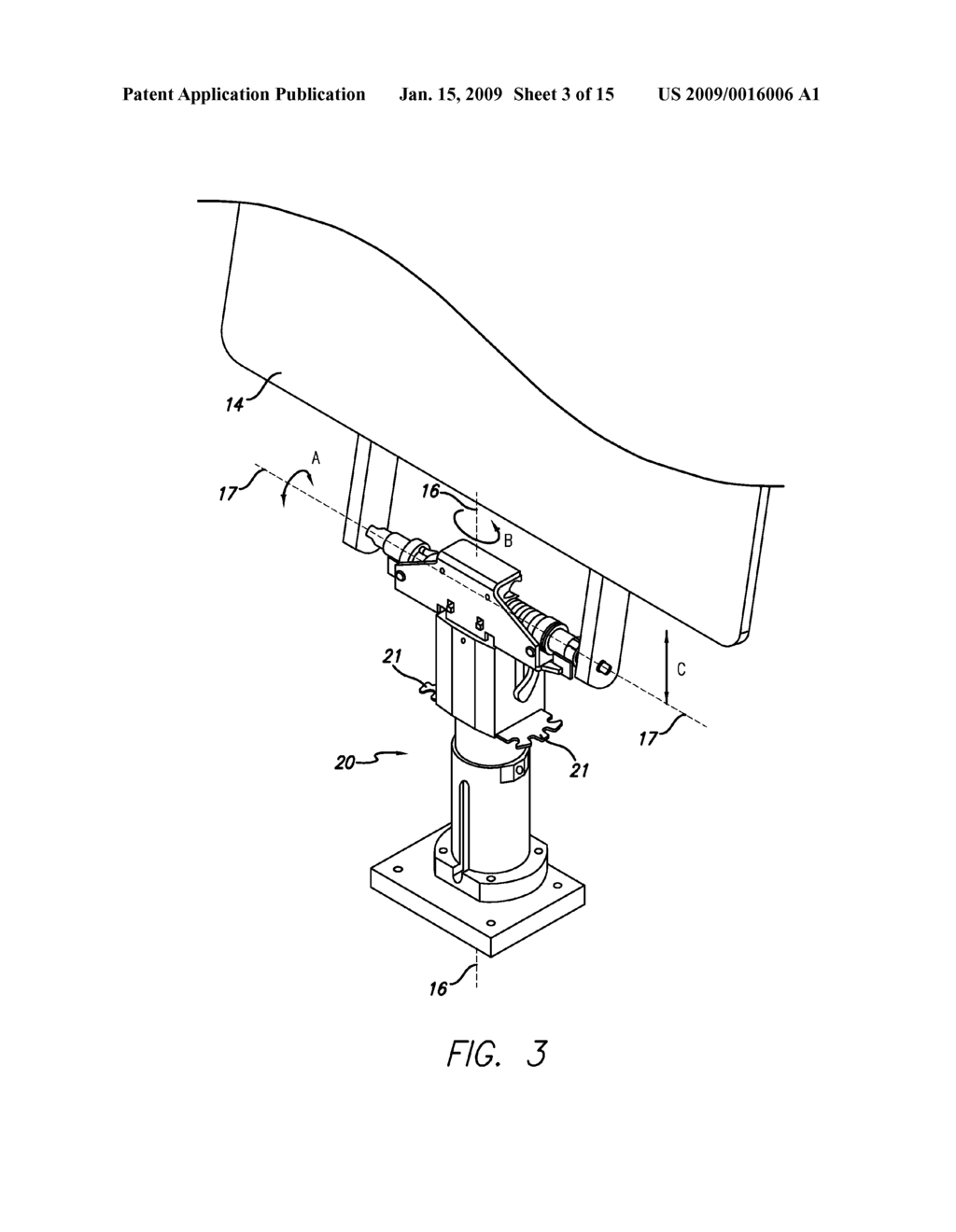 Adjustable Support Mechanism For a Flat-Panel Display - diagram, schematic, and image 04