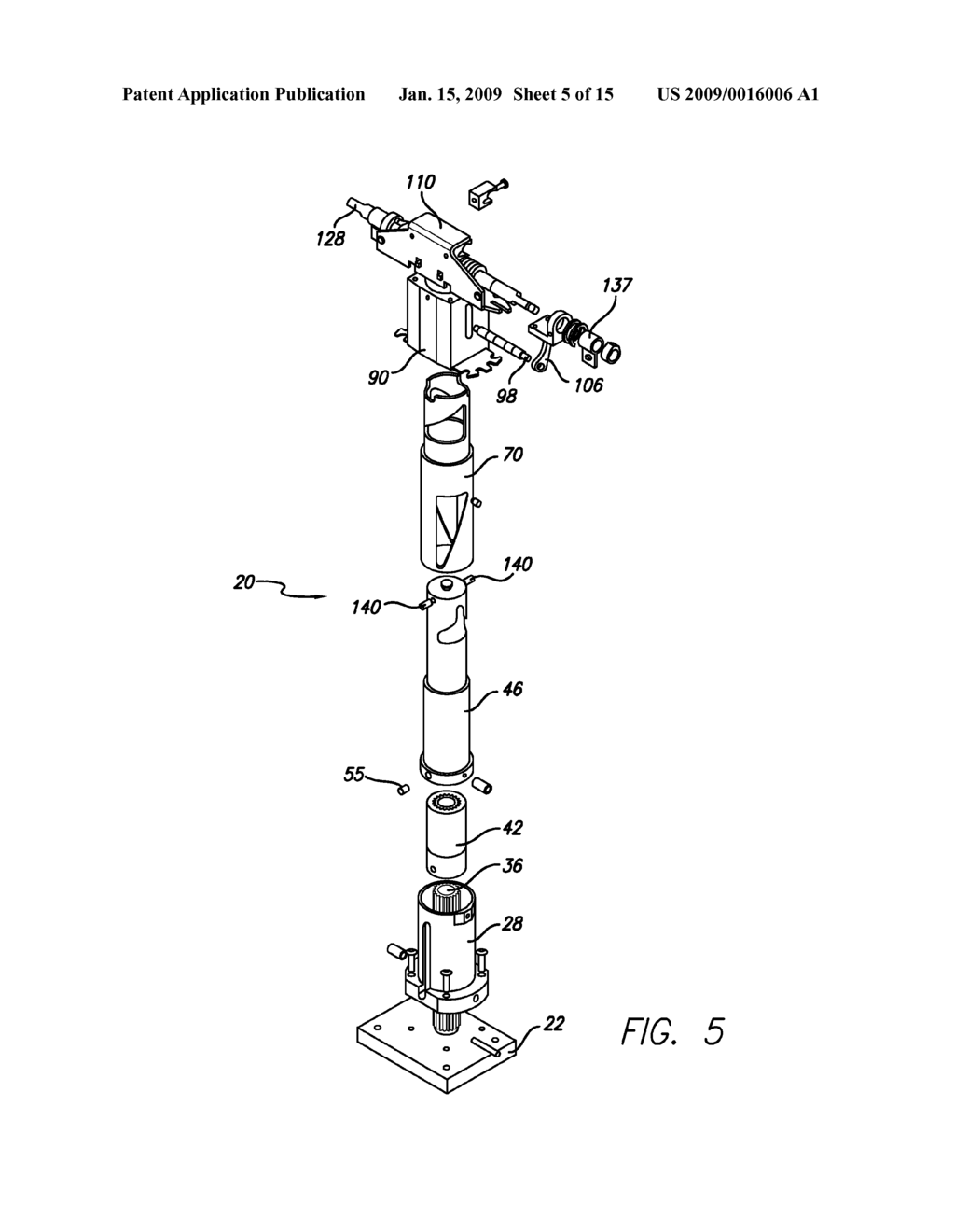 Adjustable Support Mechanism For a Flat-Panel Display - diagram, schematic, and image 06