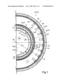 RING LAMP FOR ILLUMINATING A DELIMITED VOLUME AND THE USE THEREOF diagram and image