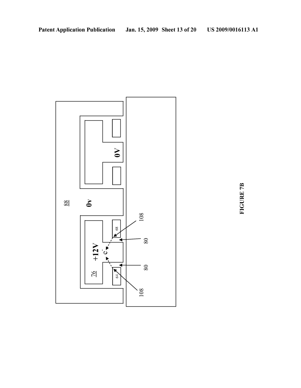 NON-DIFFUSION JUNCTION SPLIT-GATE NONVOLATILE MEMORY CELLS AND ARRAYS, METHODS OF PROGRAMMING, ERASING, AND READING THEREOF, AND METHODS OF MANUFACTURE - diagram, schematic, and image 14