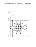 SEMICONDUCTOR MEMORY DEVICE diagram and image