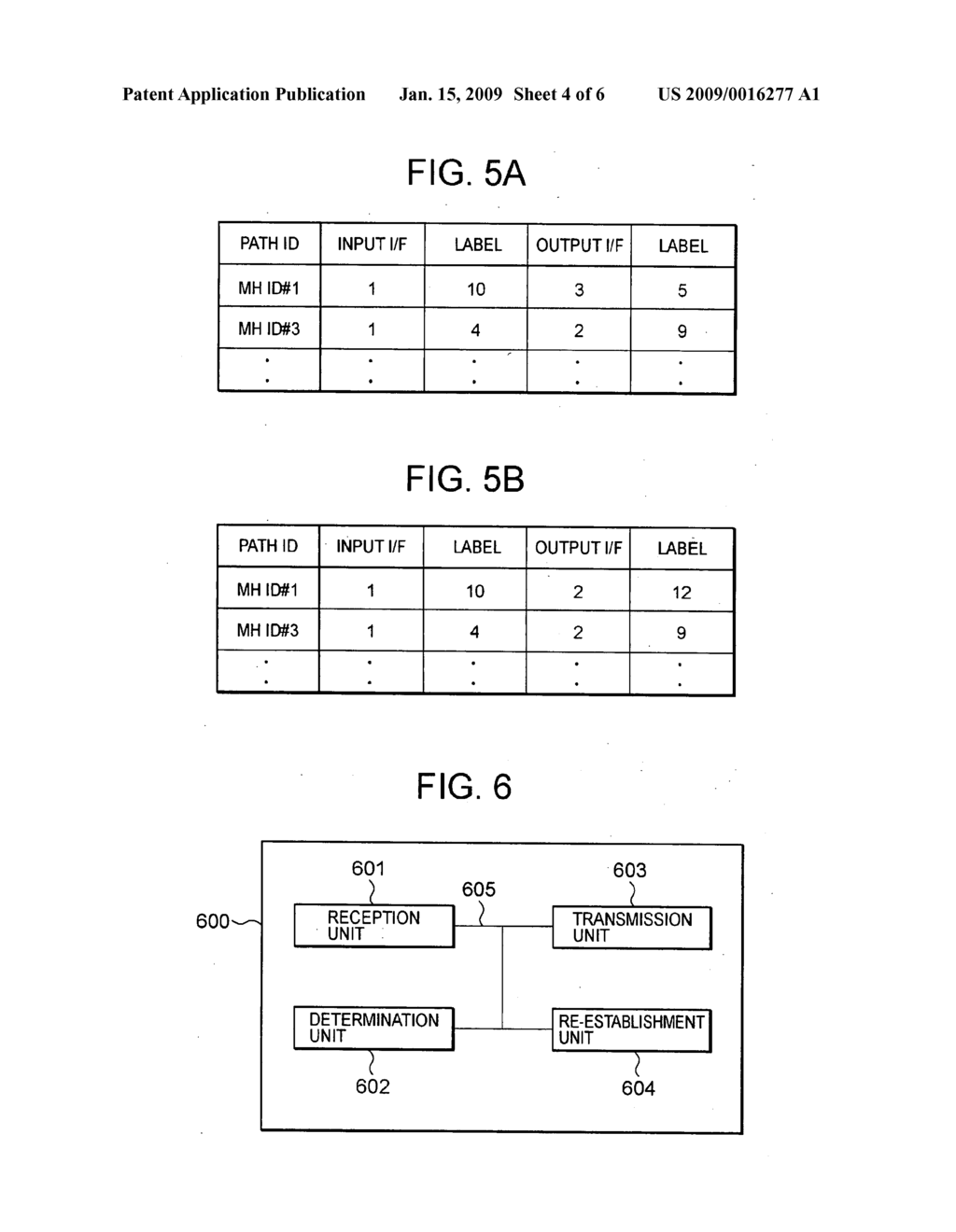 Mobile communication system, packet transfer device, and path re-establishing method - diagram, schematic, and image 05