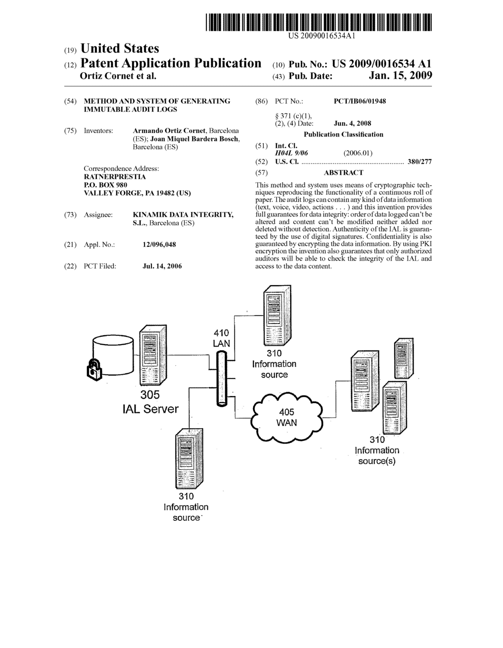 METHOD AND SYSTEM OF GENERATING IMMUTABLE AUDIT LOGS - diagram, schematic, and image 01