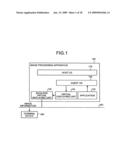 Apparatus for processing images, and method and computer program product for detecting image updates diagram and image