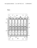 Fiber optic module and sytem including rear connectors diagram and image