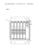 Fiber optic module and sytem including rear connectors diagram and image