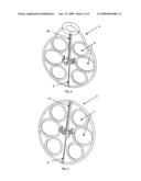 BIRD FLIGHT DIVERSION DEVICE AND SYSTEM FOR FIXING SAME TO OVERHEAD WIRES AND CABLES diagram and image