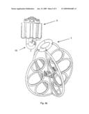 BIRD FLIGHT DIVERSION DEVICE AND SYSTEM FOR FIXING SAME TO OVERHEAD WIRES AND CABLES diagram and image