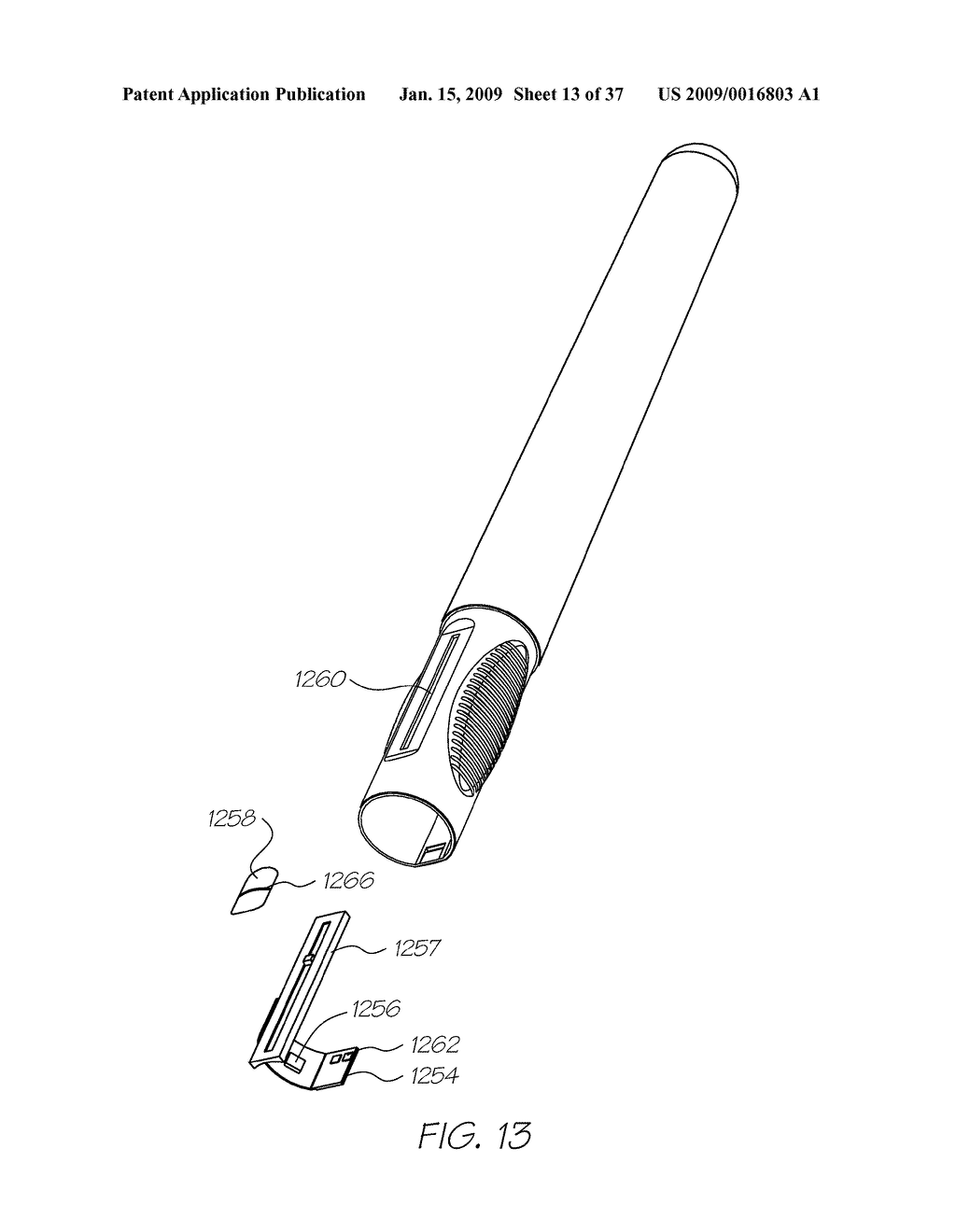 PEN-LIKE DEVICE HAVING INKJET PRINTER - diagram, schematic, and image 14