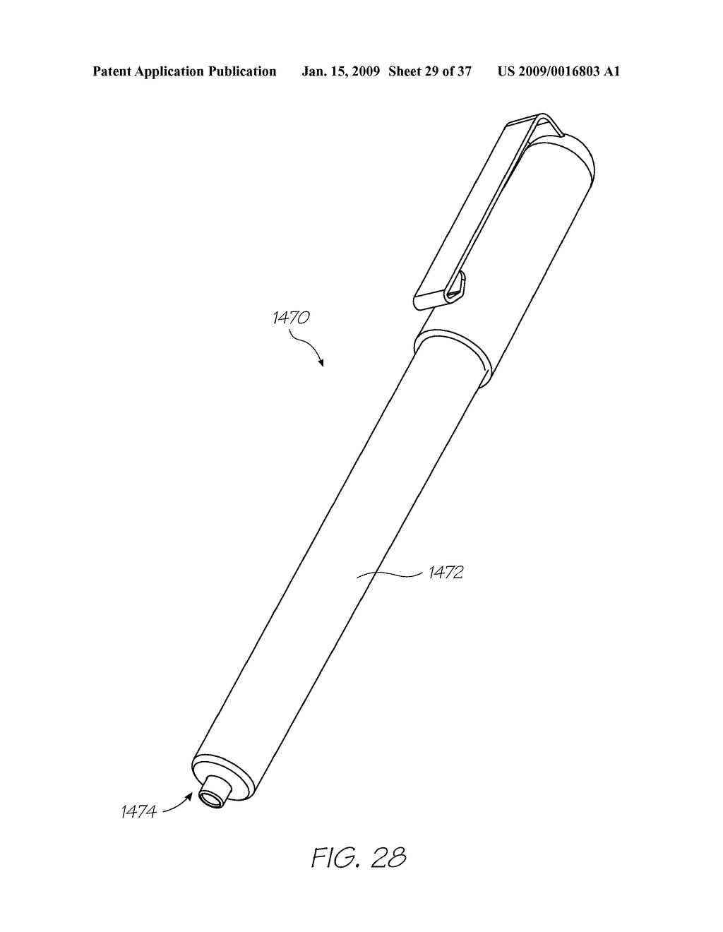 PEN-LIKE DEVICE HAVING INKJET PRINTER - diagram, schematic, and image 30