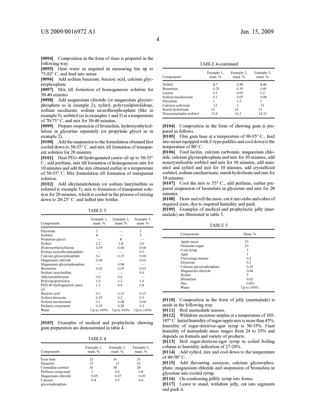 Oral cavity care curative and prophylactic composition - diagram, schematic, and image 05