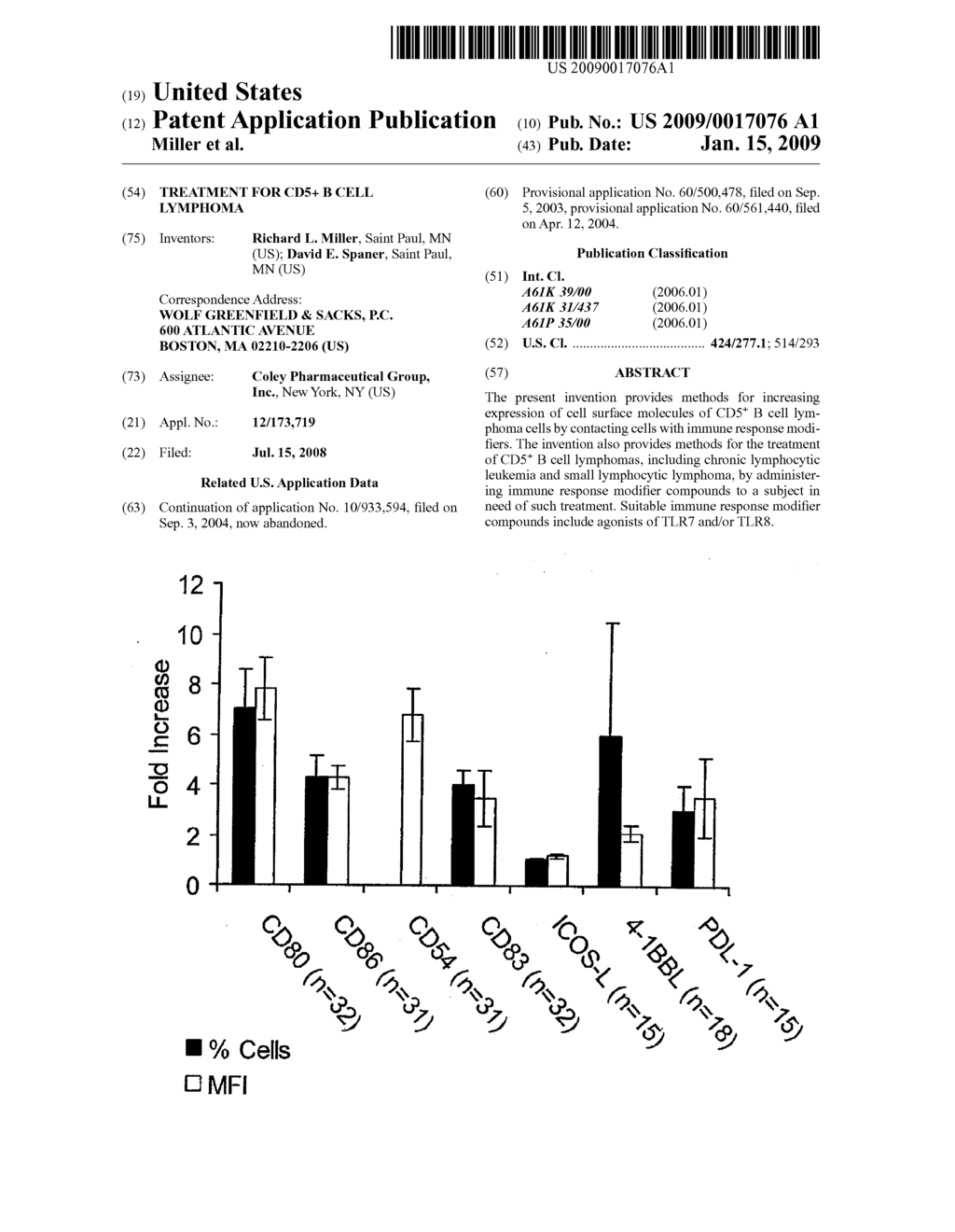 TREATMENT FOR CD5+ B CELL LYMPHOMA - diagram, schematic, and image 01