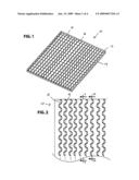 FABRIC HAVING EMBEDDED DECORATIVE PATTERN diagram and image