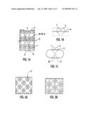 CELLULAR CUSHIONING ARTICLE AND ROLL diagram and image