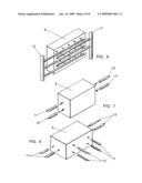 Passive mixing device for staged combustion of gaseous boiler fuels diagram and image