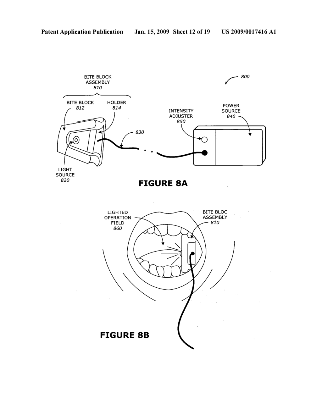 In situ illuminator system for dental use - diagram, schematic, and image 13