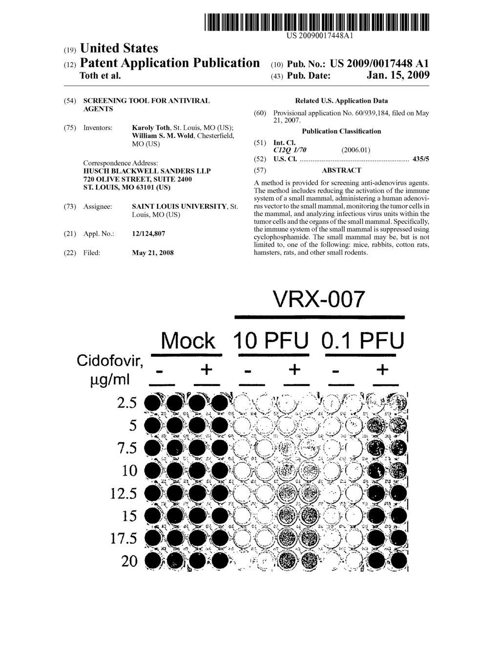 SCREENING TOOL FOR ANTIVIRAL AGENTS - diagram, schematic, and image 01