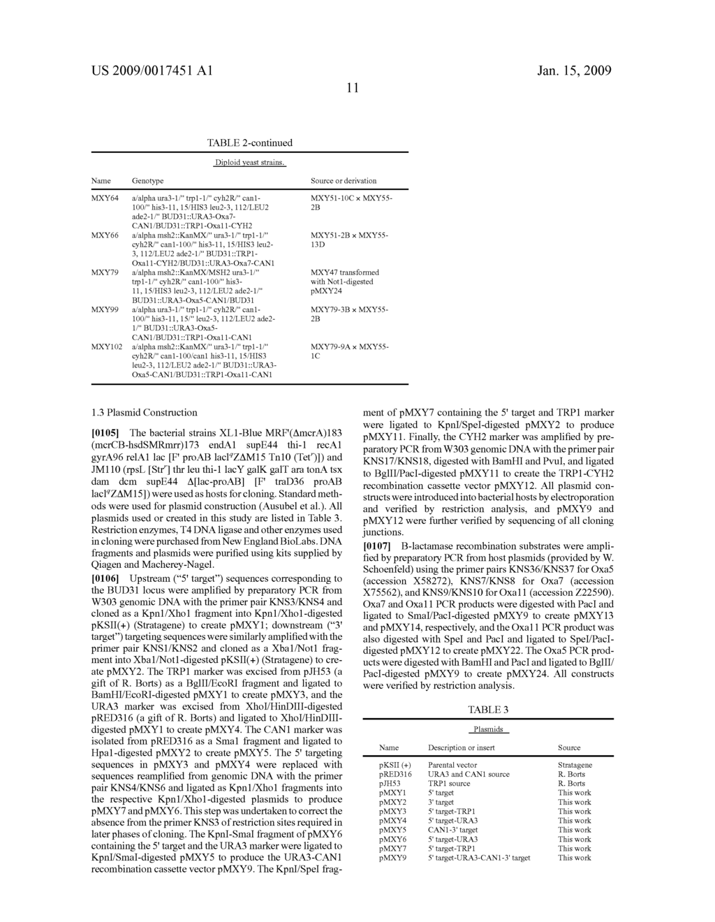 Generation of Recombinant Genes in Saccharomyces Cerevisiae - diagram, schematic, and image 18