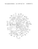 ELECTRICAL DISCONNECT WITH RADIALLY-SPACED TERMINALS diagram and image