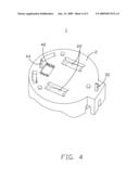 Battery connector with reinforcing members diagram and image