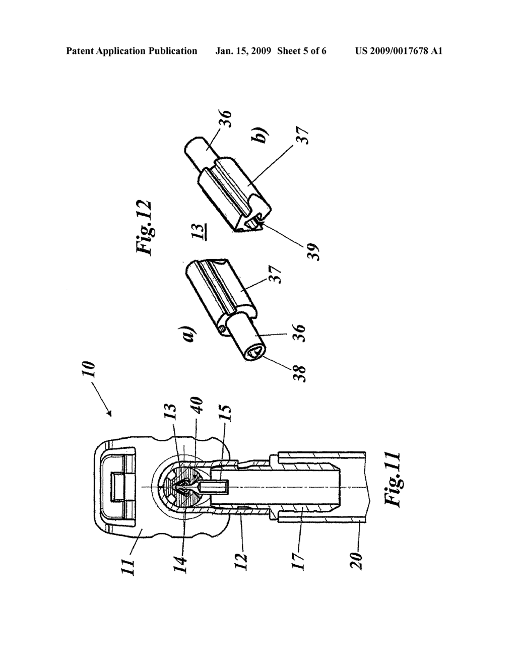 Bent-Back Plug-Type Connector for Coaxial Cables - diagram, schematic, and image 06