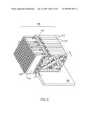 Connector with uniformly arrange ground and signal tail portions diagram and image