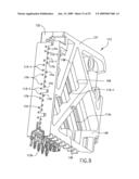 Connector with uniformly arrange ground and signal tail portions diagram and image